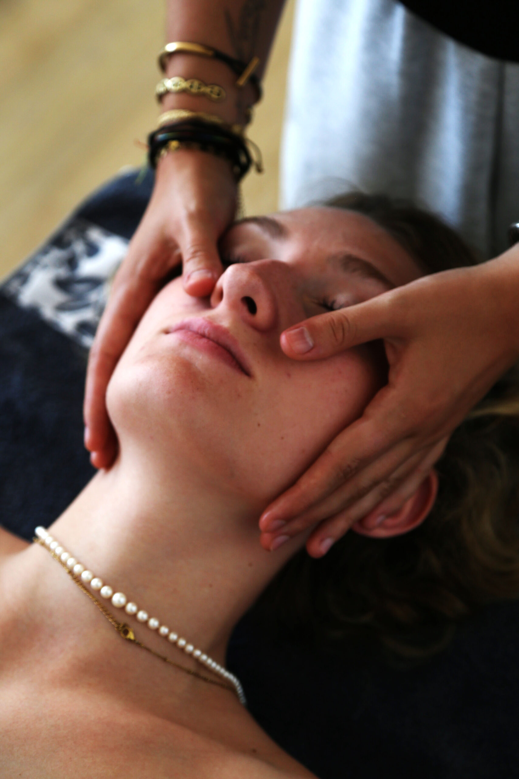 Soins à domicile - soin visage